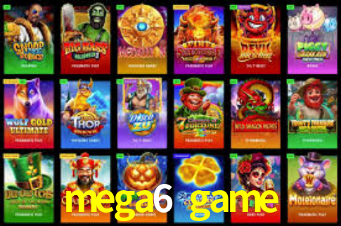 mega6 game App Interface